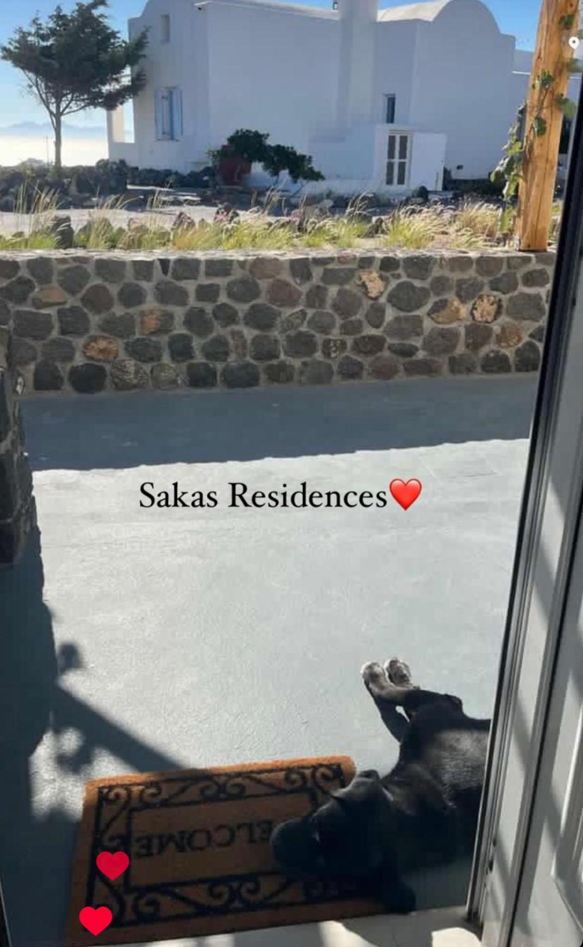 Sakas Residences Karterados  Esterno foto